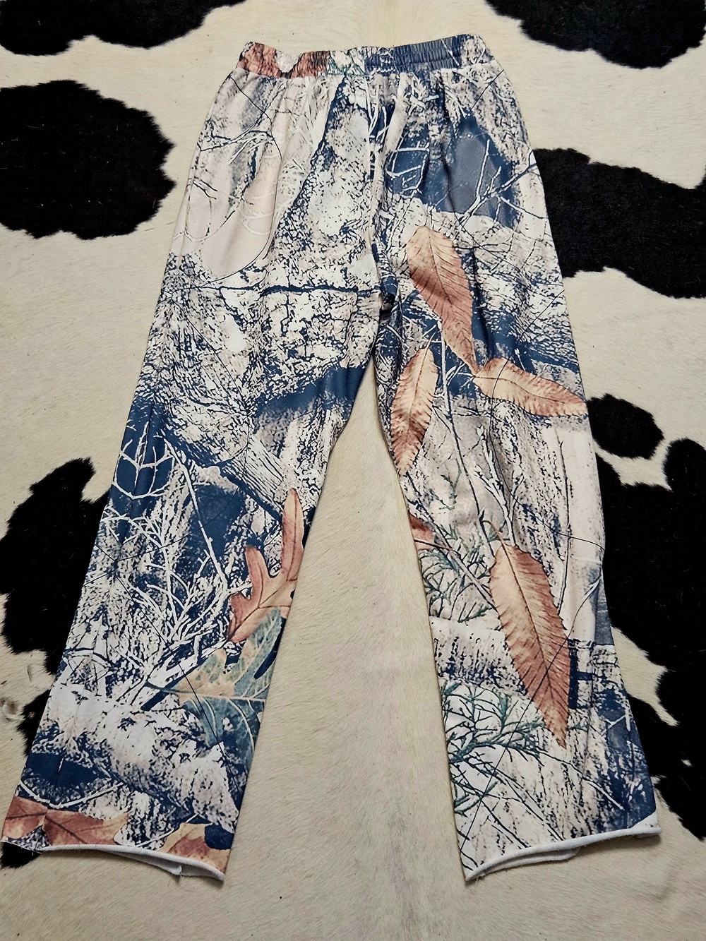 TMLSSFRVR Timeless Forever Unisex Camo Leaf Print Lounge Pants M Long
